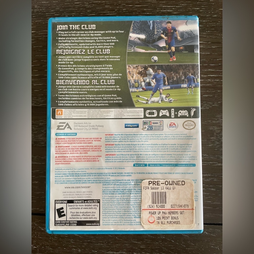 FIFA soccer 13 Wii U game - Picture 5 of 5